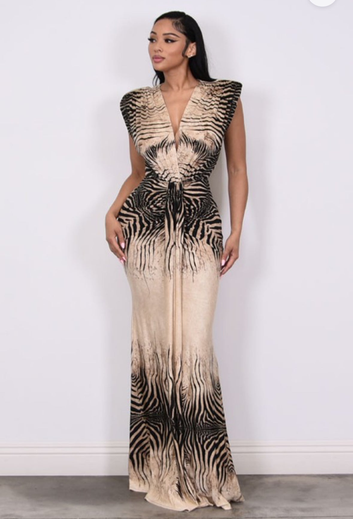 Zebra & Stripes| Dress Medium Zebra & Stripes| Dress Medium