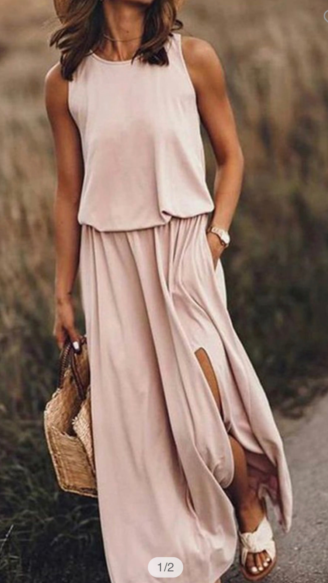 SOOTHING THOUGHTS BLUSH | DRESS